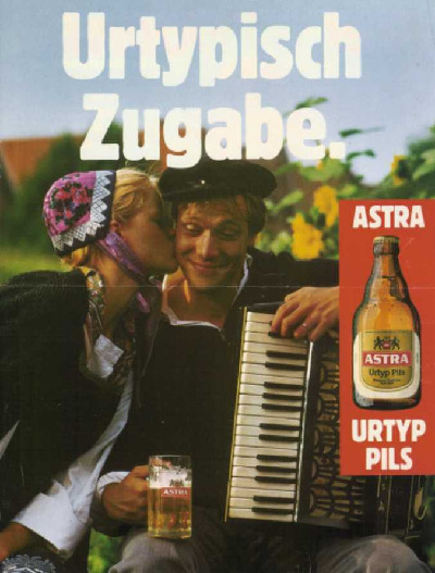 Marco Kröger (Fotowerbekampagne für Astra Pils)