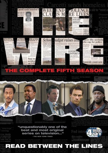 Plakat der Serie " The Wire"