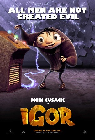Plakat des Zeichentrickfilms "Igor"